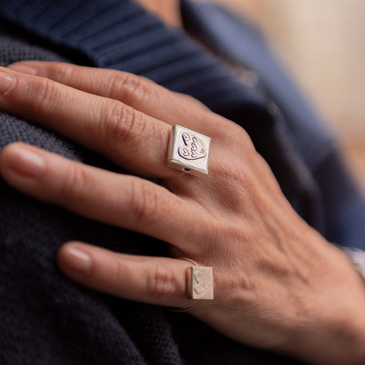 Anello Silicone Piastra Cuore