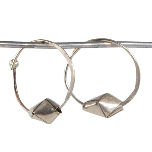 Orecchini Cerchio Rombo