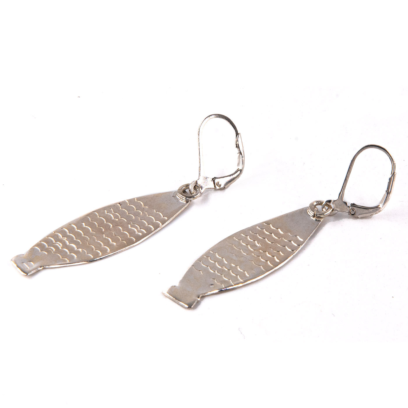 Sardine Orecchini Argento