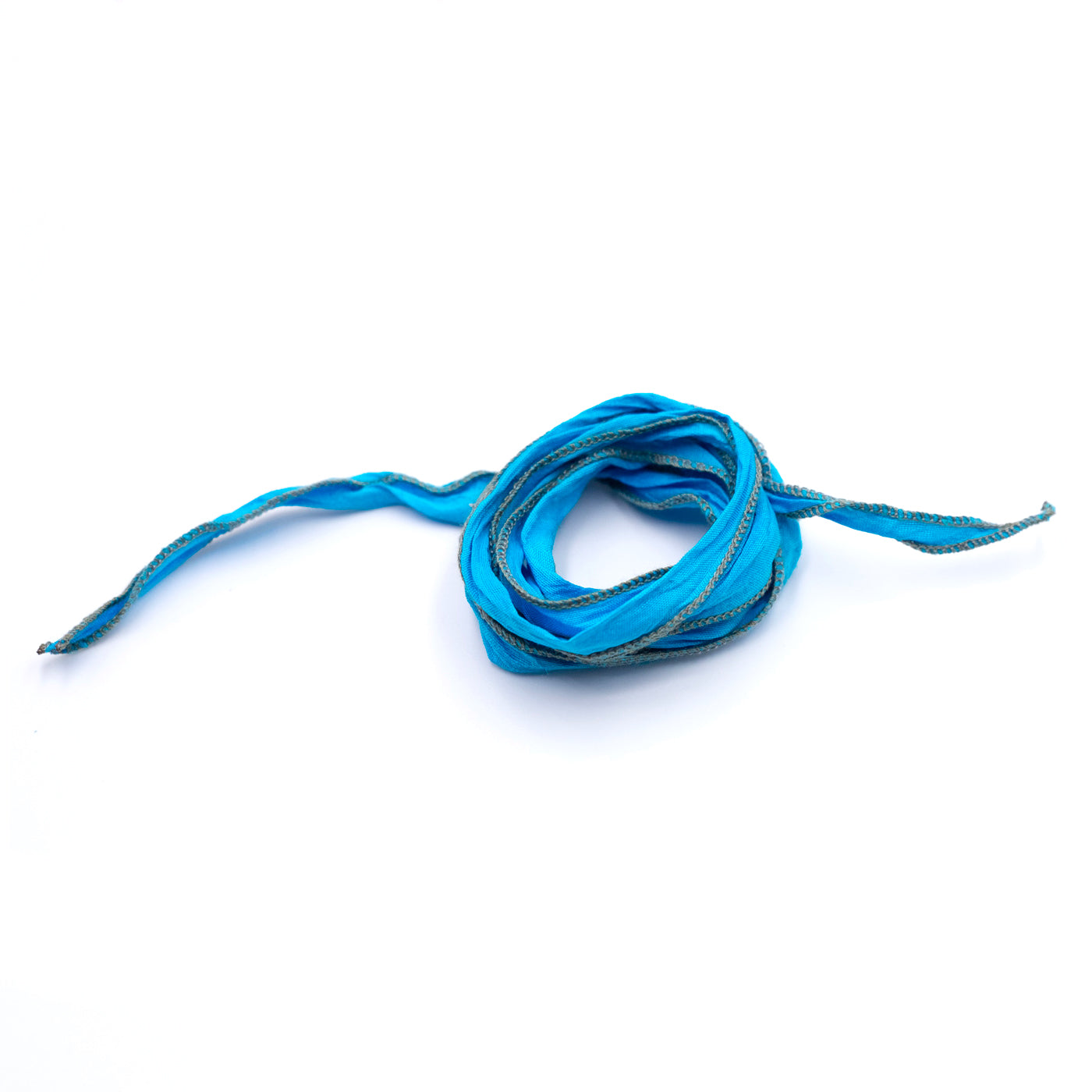 Bracciale Seta Tonalità Blu