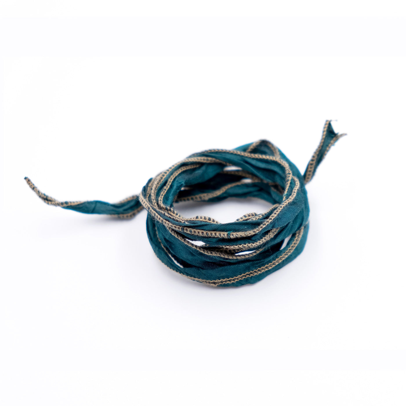 Bracciale Seta Tonalità Blu