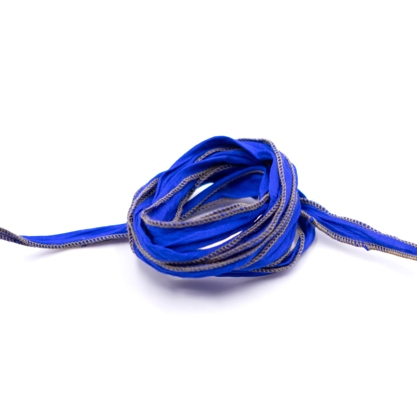 Bracciale Seta Tonalità Blu