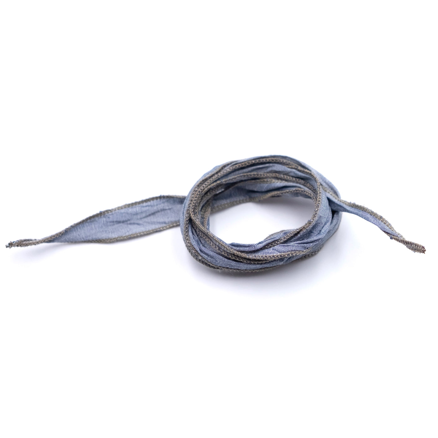 Bracciale Seta Tonalità Blu