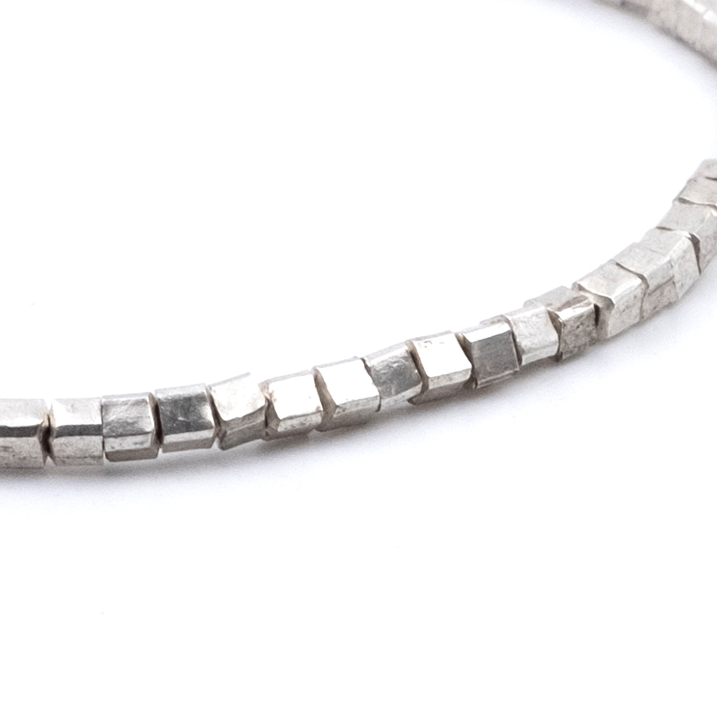 Bracciale Argento Cubo Piccolo
