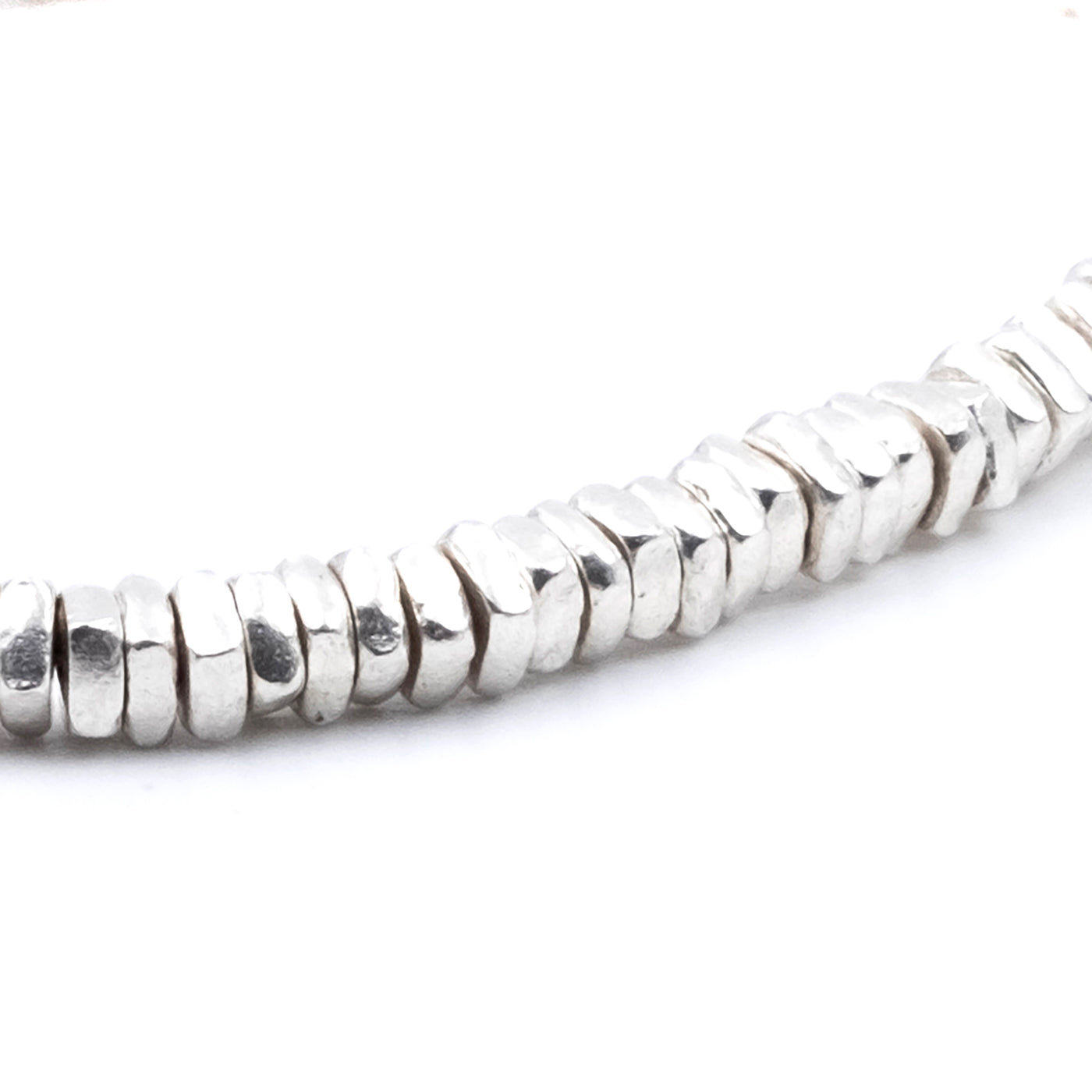 Bracciale Argento Dischetti Quadrati