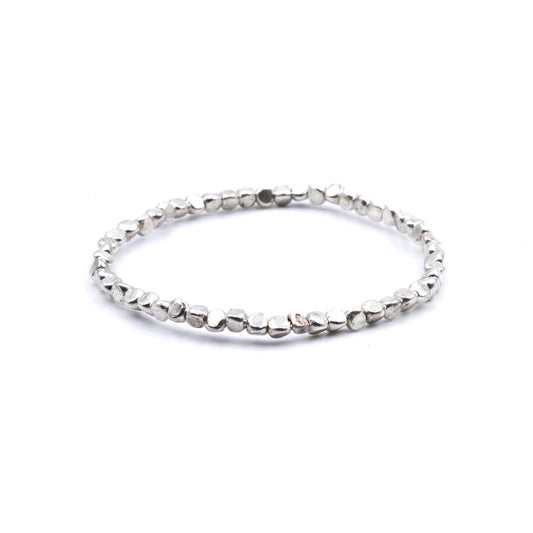 Bracciale Argento Pepita Media Unisex