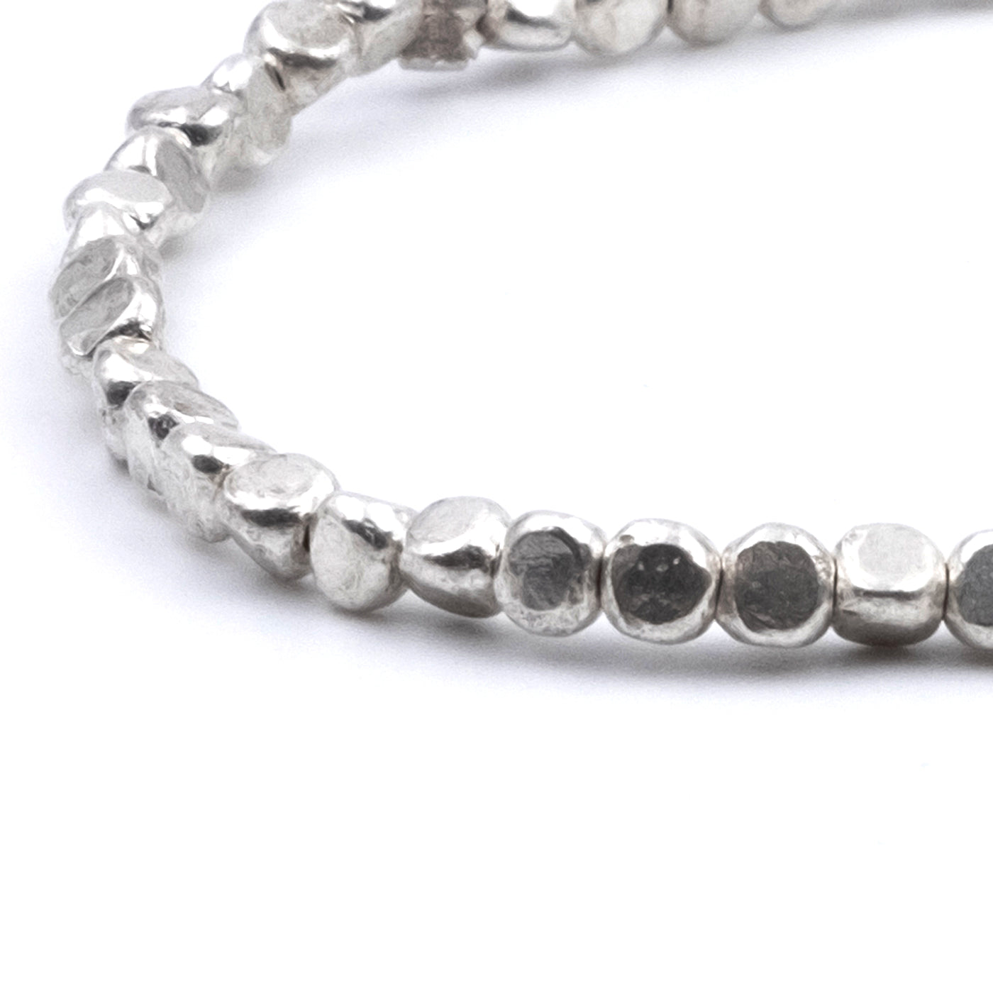 Bracciale Argento Pepita Media Unisex