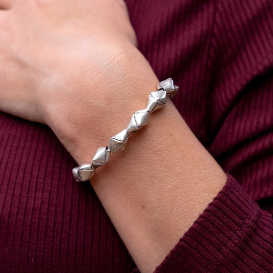Bracciale Argento Rombo medio
