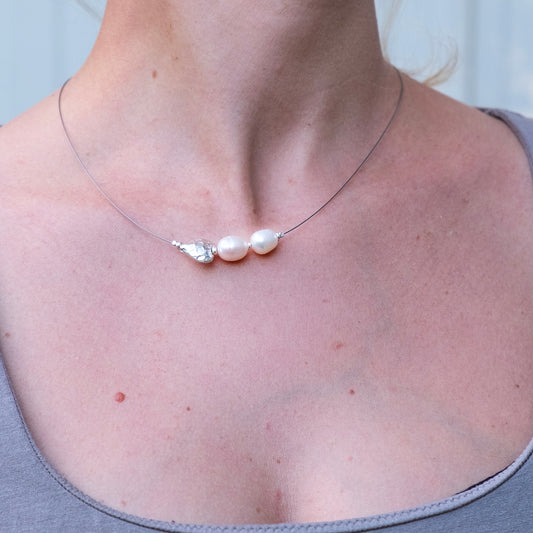 Ida Girocollo Cuore Martellato