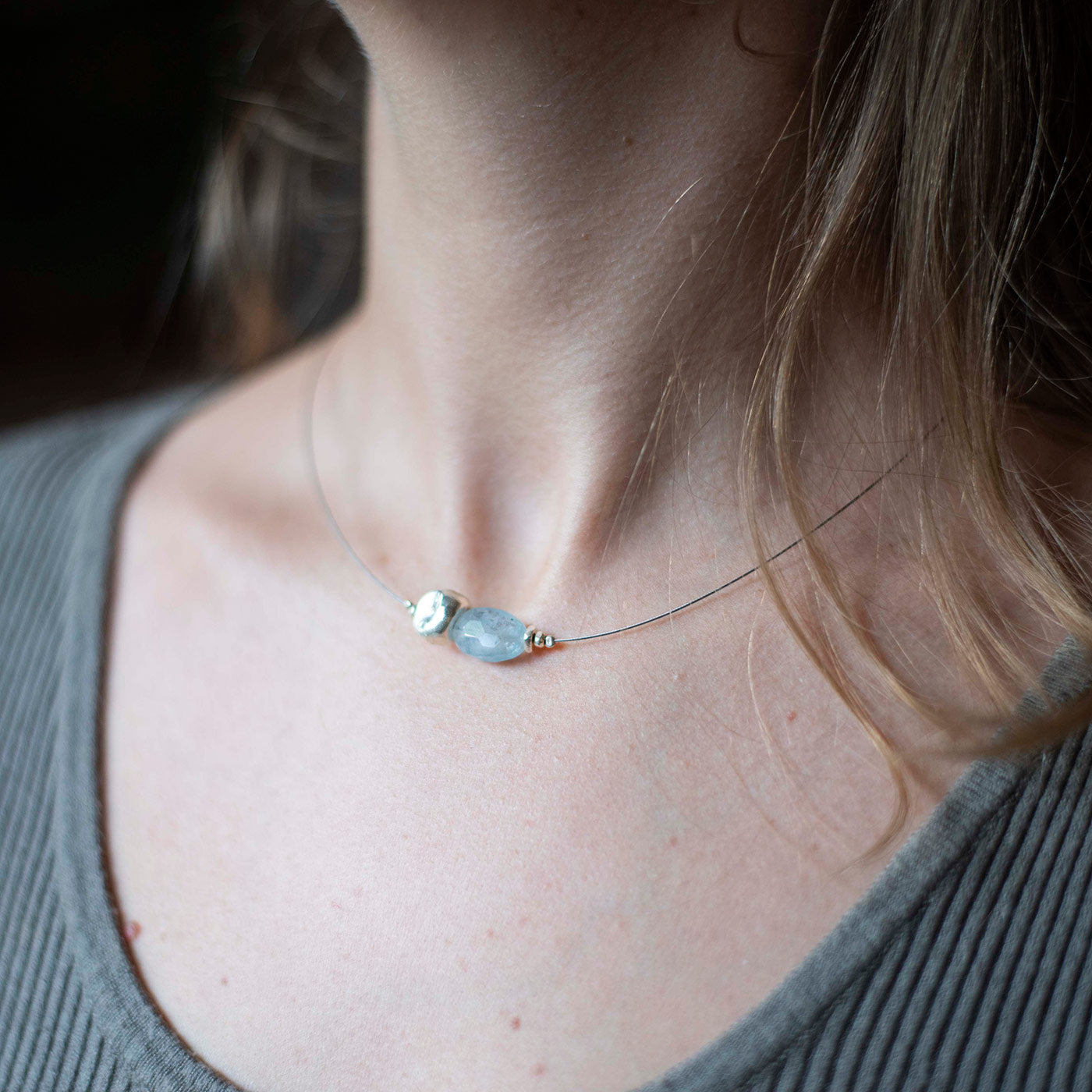 Pepita Collana Acquamarina