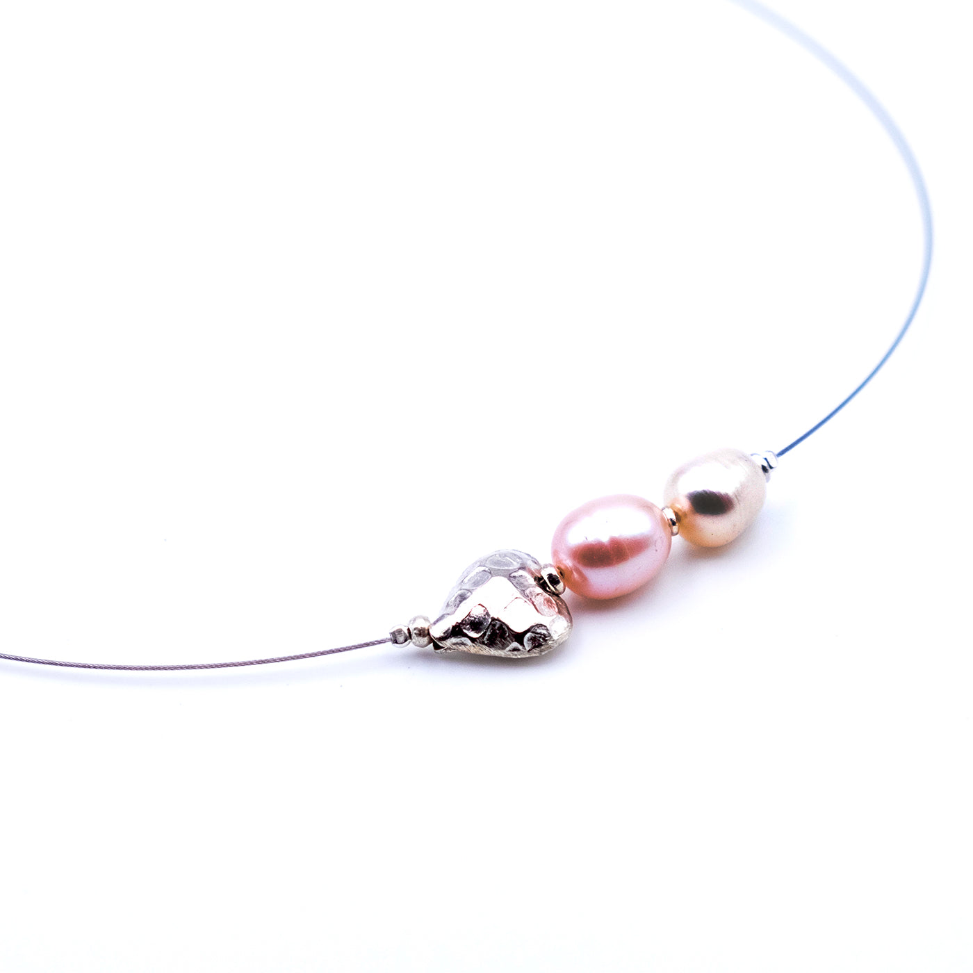 Ida Girocollo Cuore Martellato