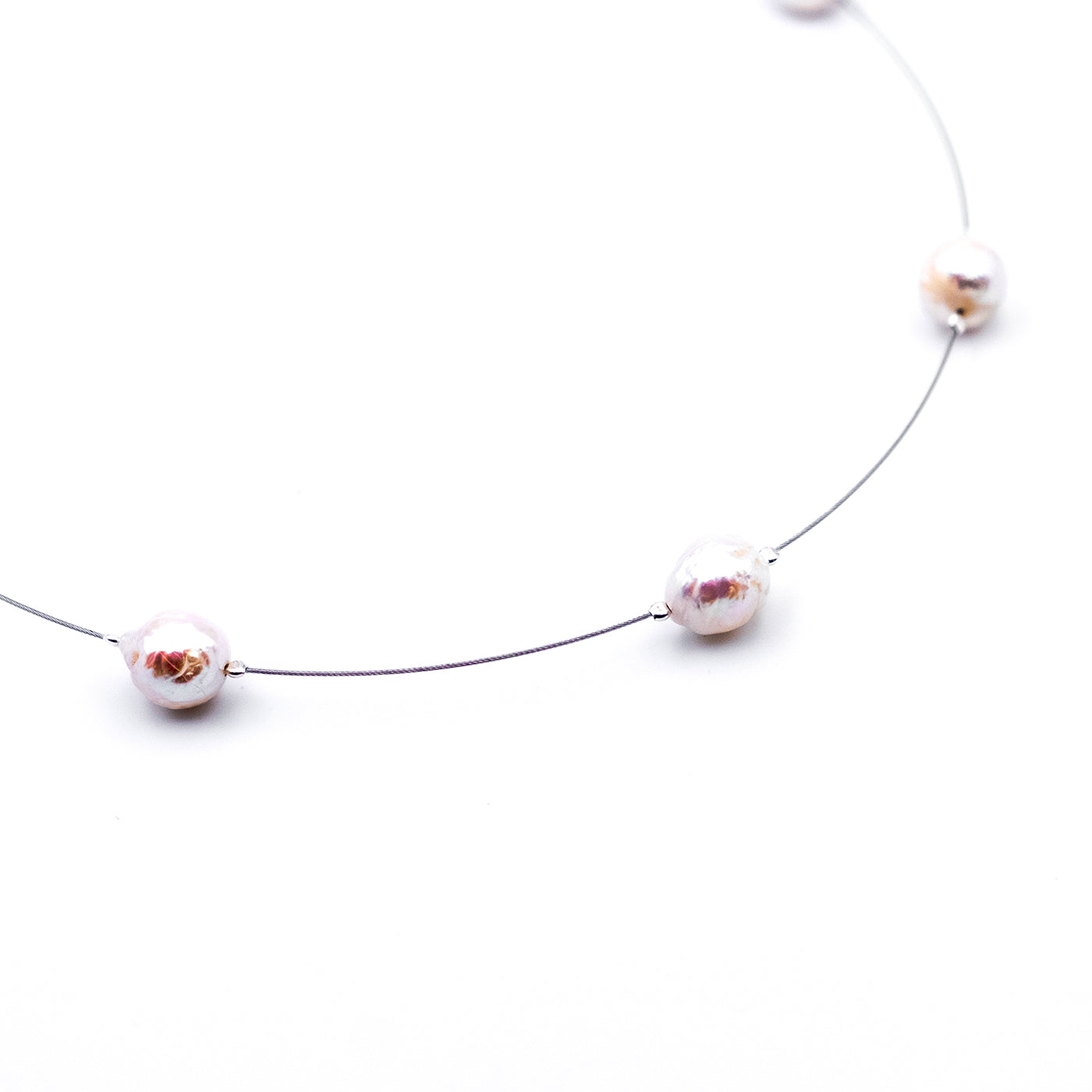 Nuvola Girocollo Perle di fiume