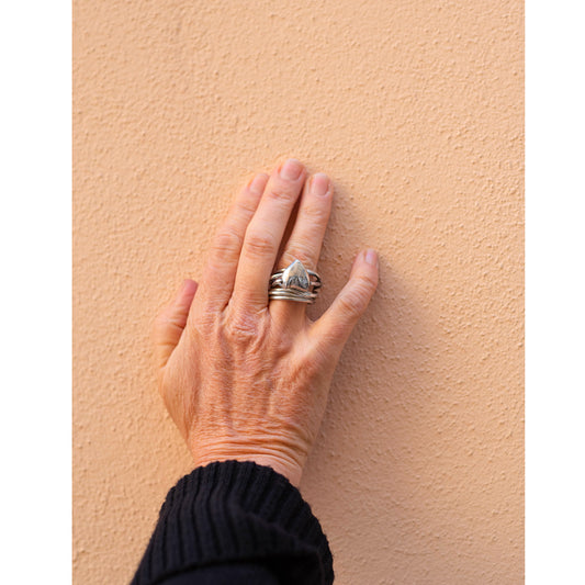 anello Alluminio Cuore