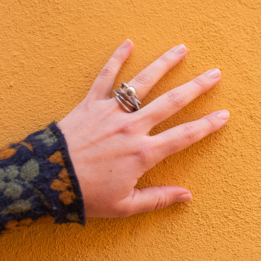 Anello Alluminio Luna Media