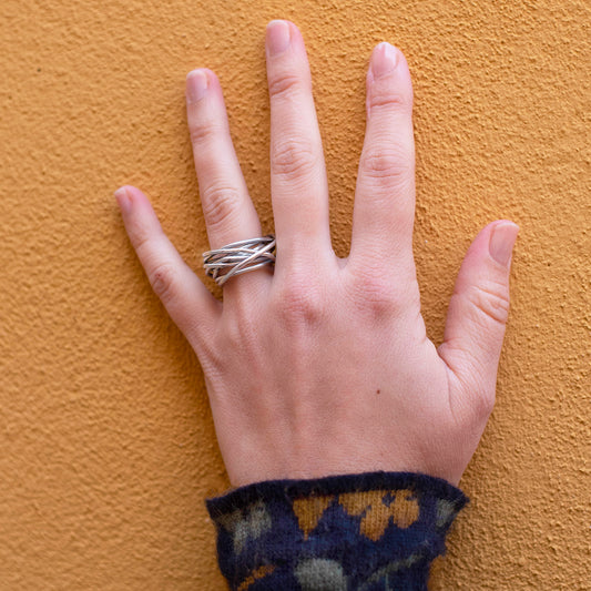 Anello Alluminio Infinito