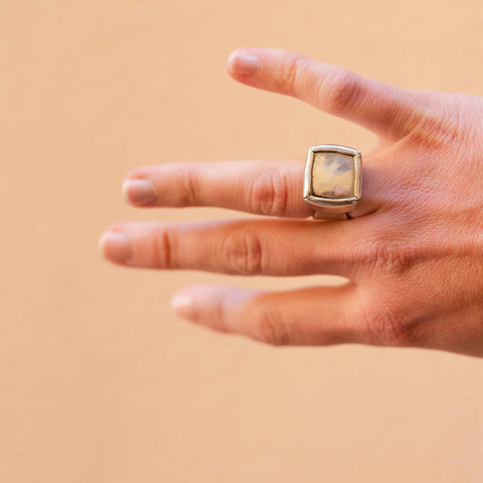 Anello Argento Cofanetto Grande