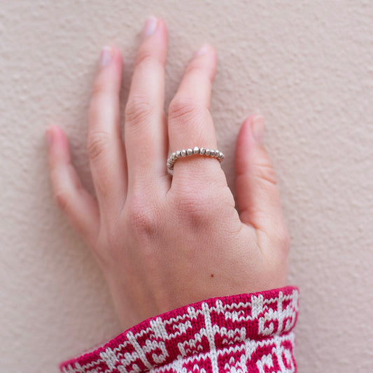 Anello Argento Cubotto