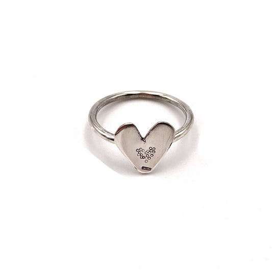 Anello Argento Cuoricino diverso