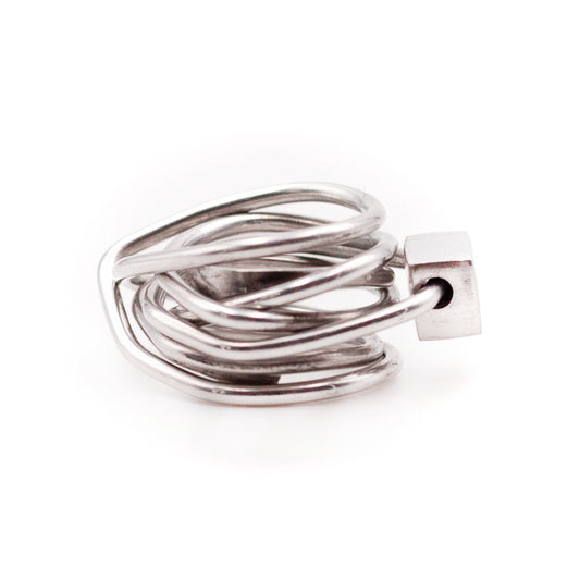 Anello Alluminio Cubo