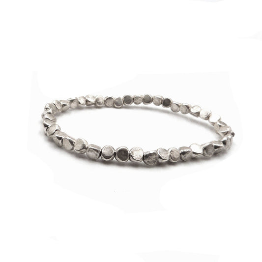 Bracciale Argento Pepita Grande Unisex