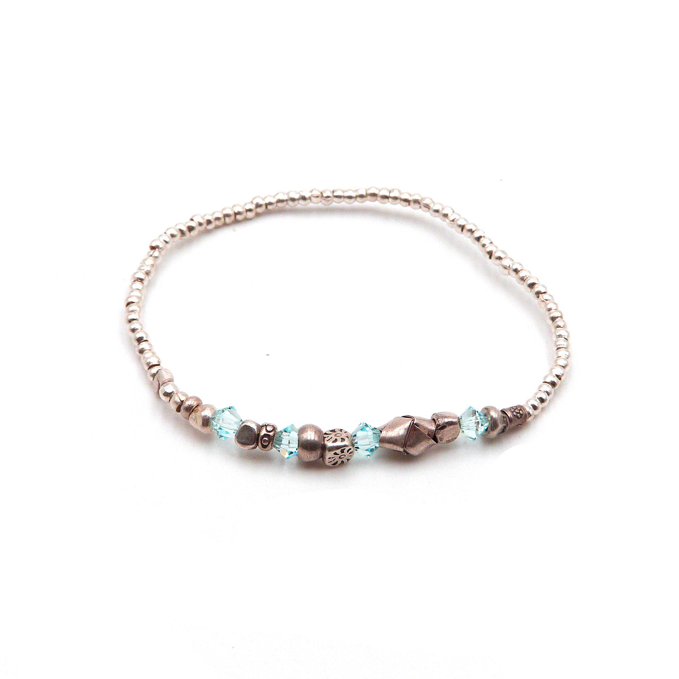 Glimma Bracciale Cristalli Argento