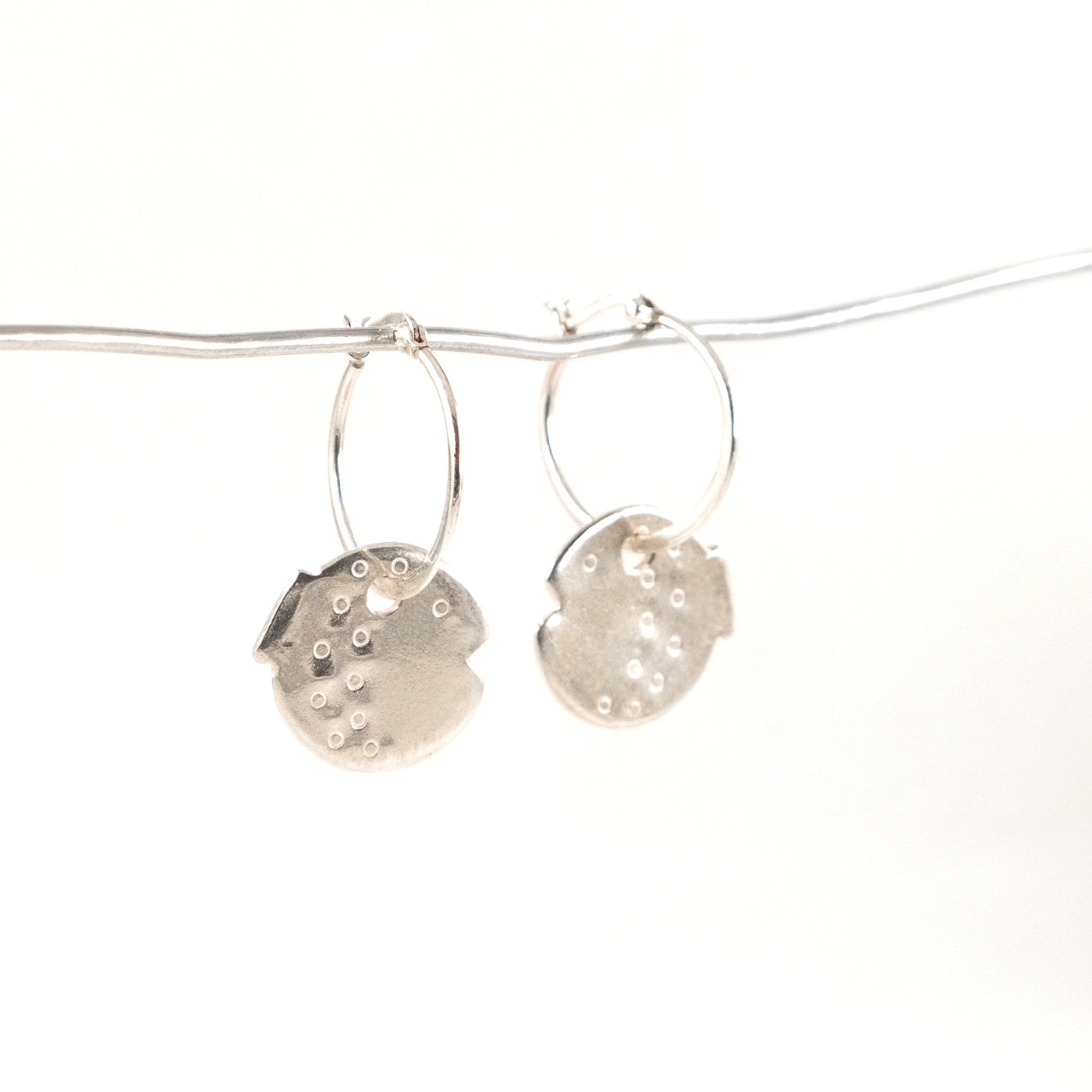 Cerchi Pesciolini Orecchini Argento