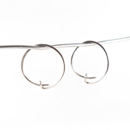 Cerchi Sera Orecchini Argento