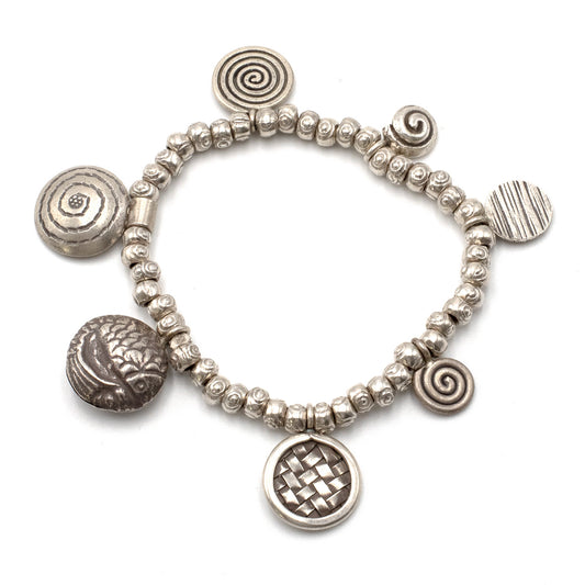 Bracciale Argento Charms Vega