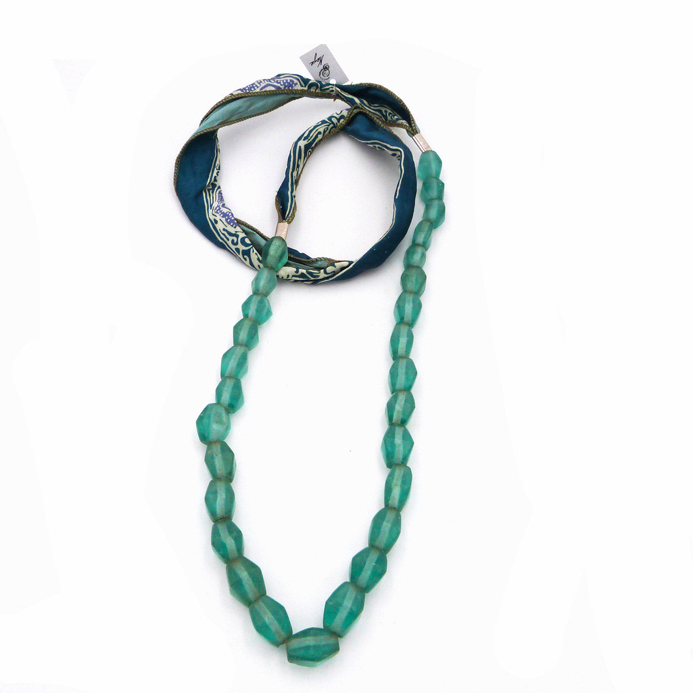 Bali Collana Seta e Vetro riciclato