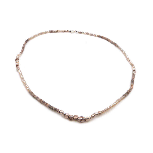 Segmenti Girocollo Argento