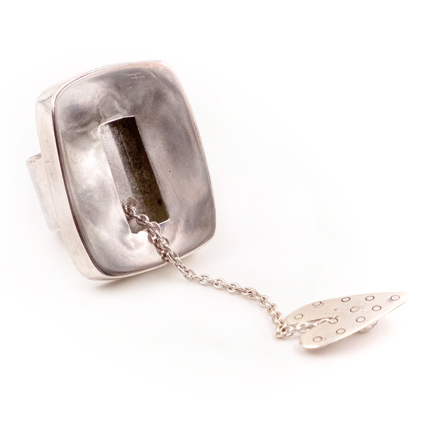 Anello Argento Cuore Nascosto