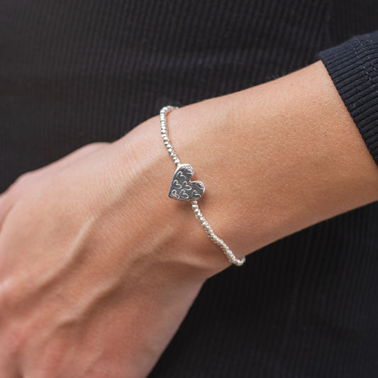 Bracciale Argento Mini Cuore