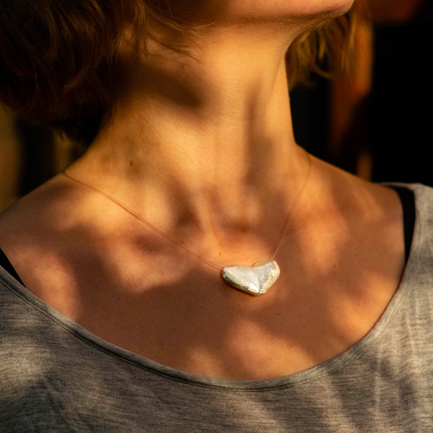 Elastico Girocollo Argento