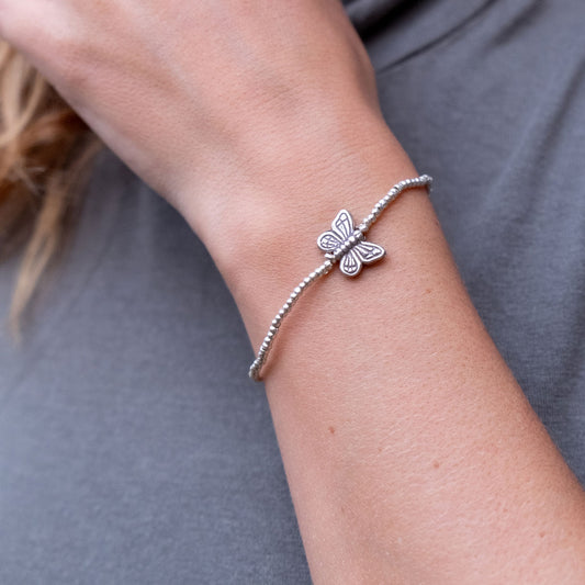 Bracciale Argento BIBA Farfalla