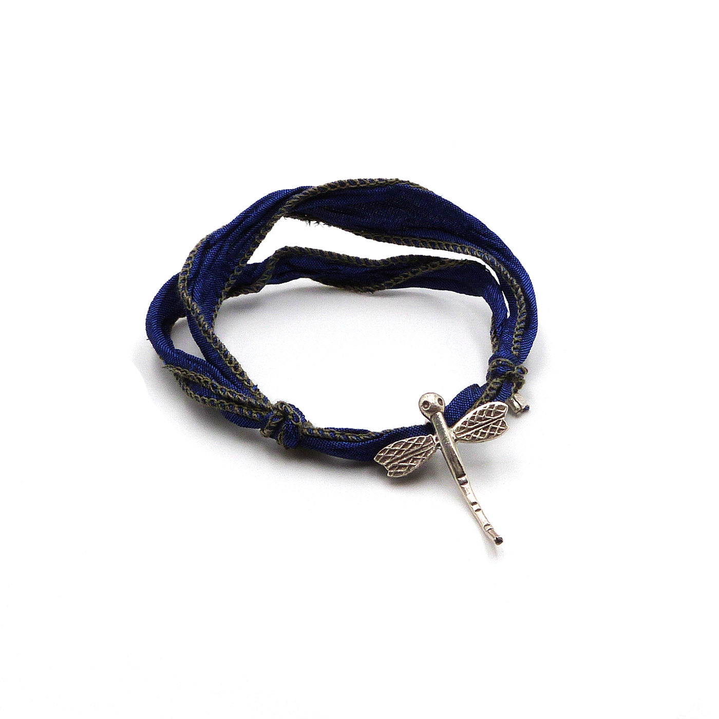 HANNA Bracciale Seta Libellula