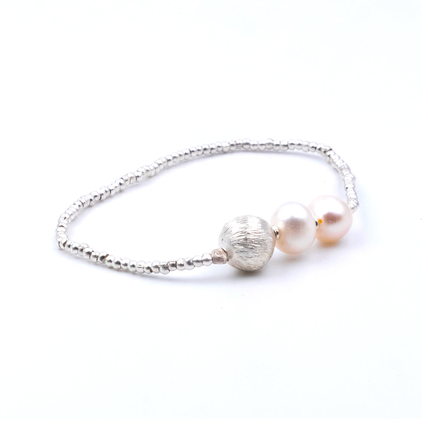 IDA Bracciale Argento Luna e Perla