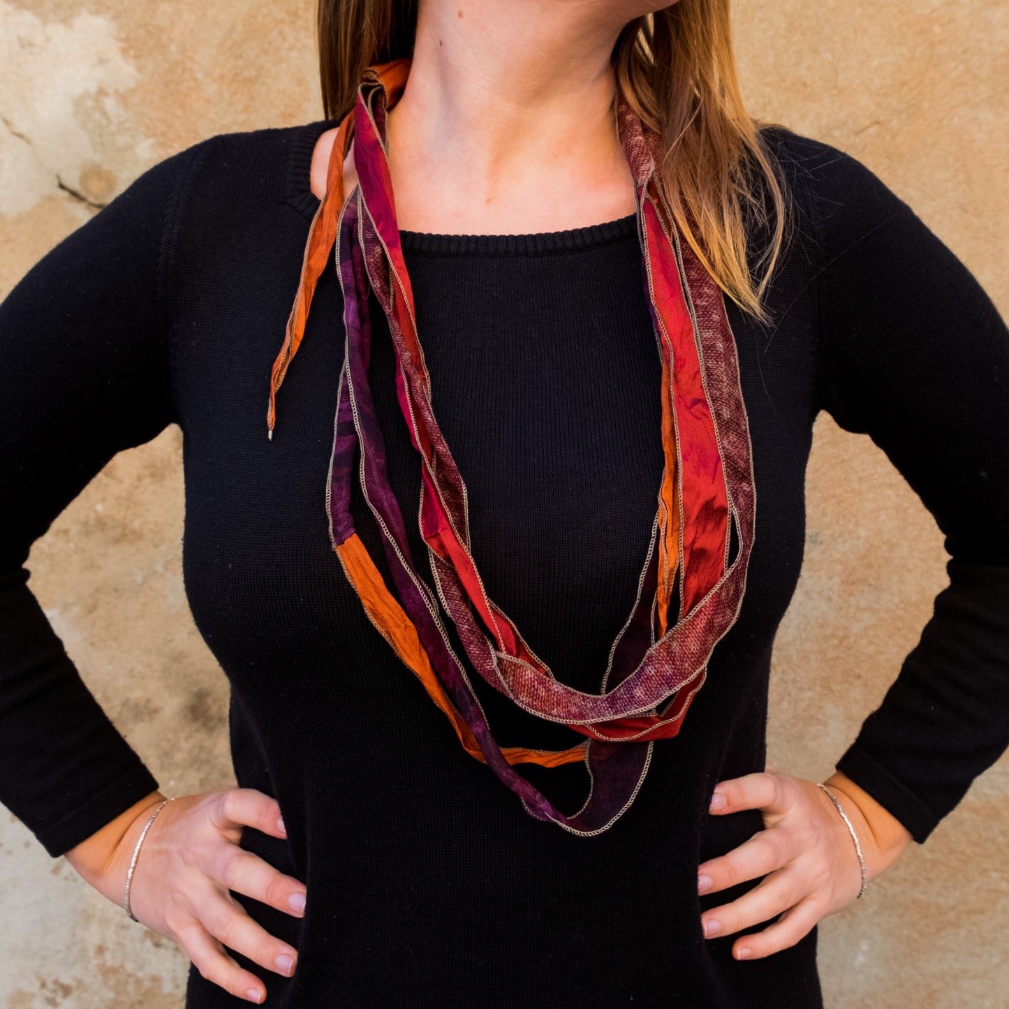 Leggerissima Collana Seta