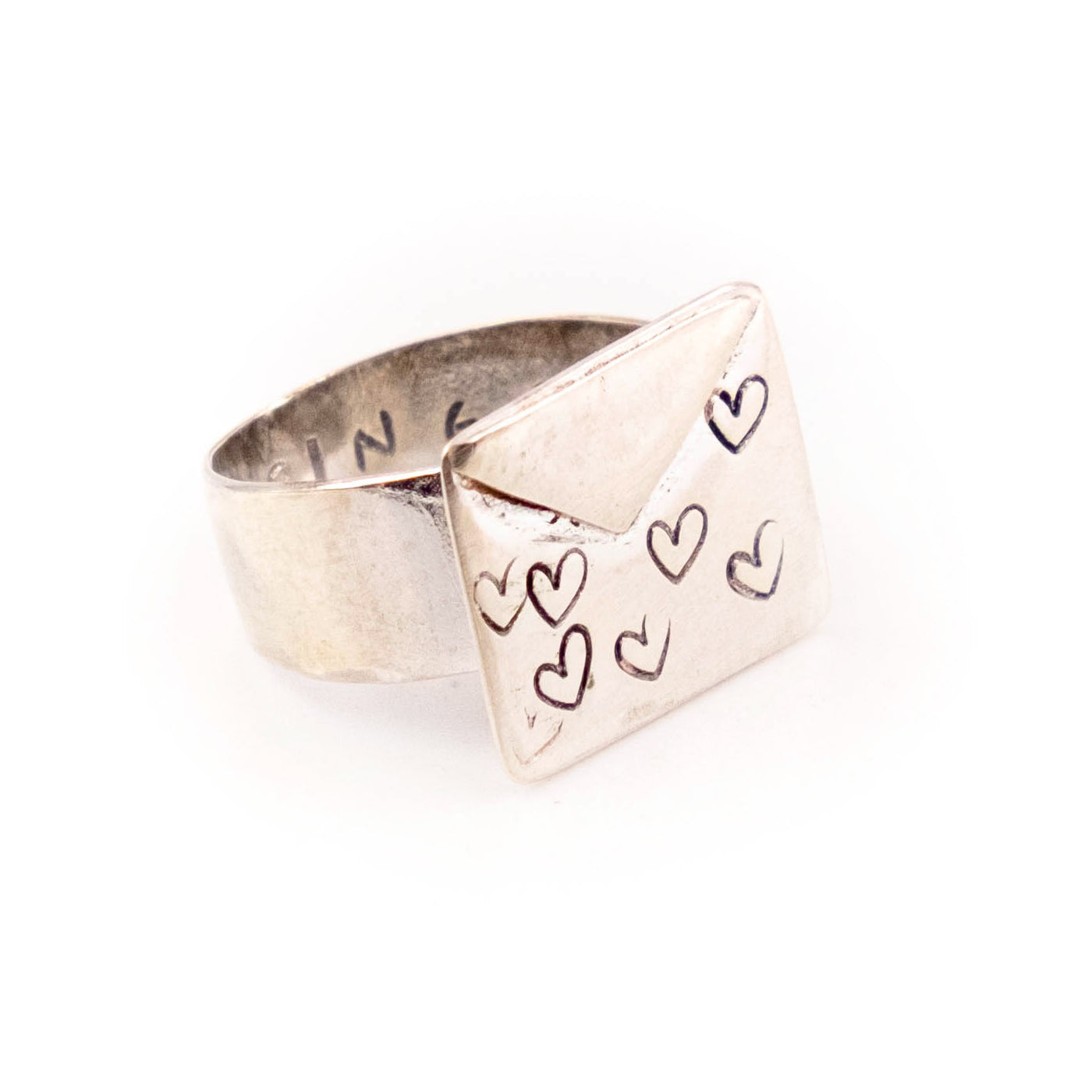 Love Letter Anello Argento