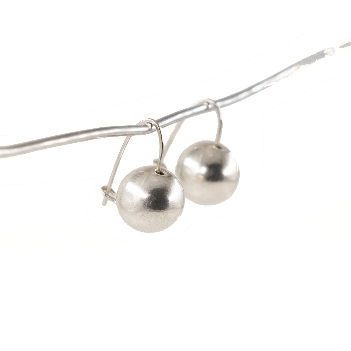 Luna Media Orecchini Argento