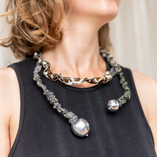 Monella Collana seta