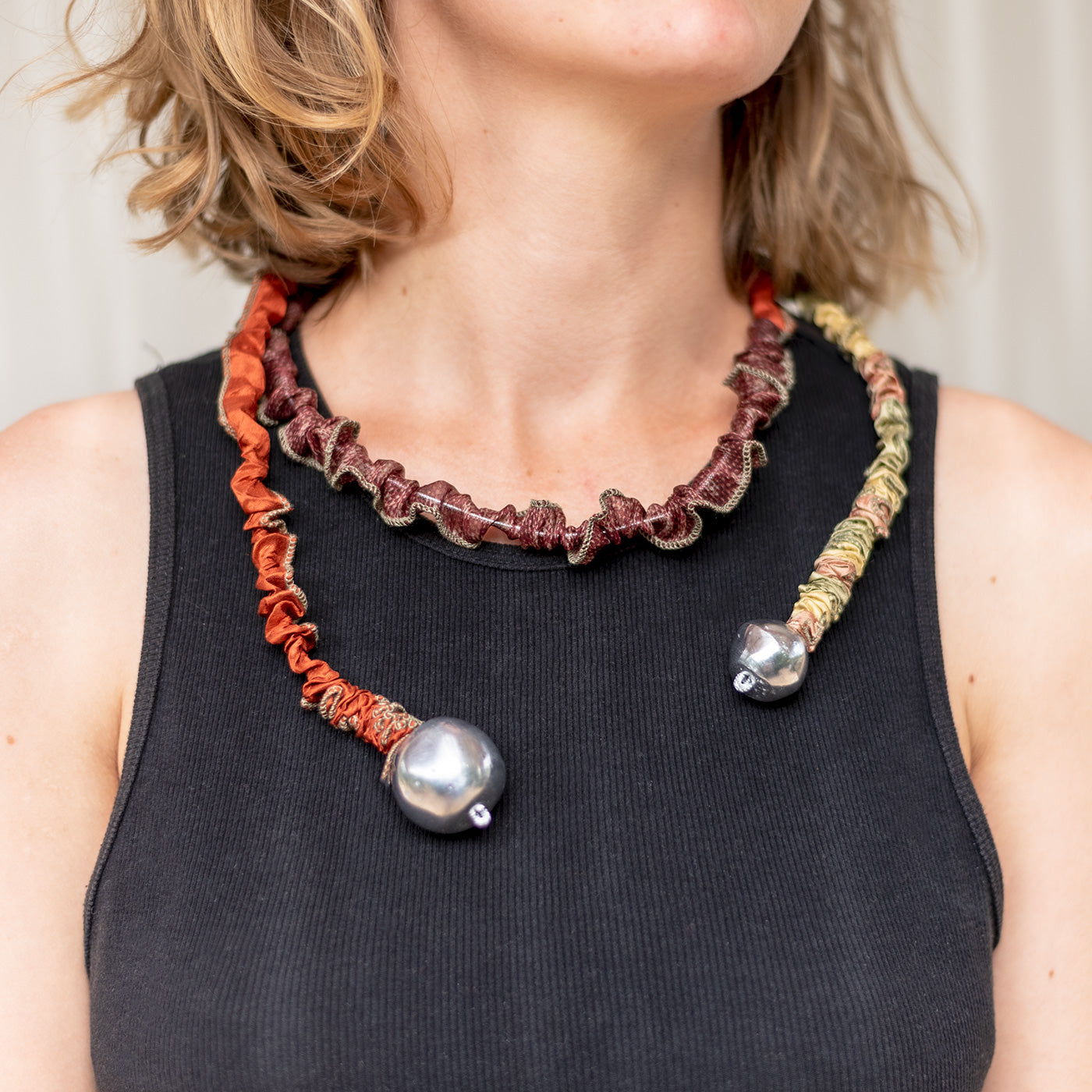 Monella Collana seta