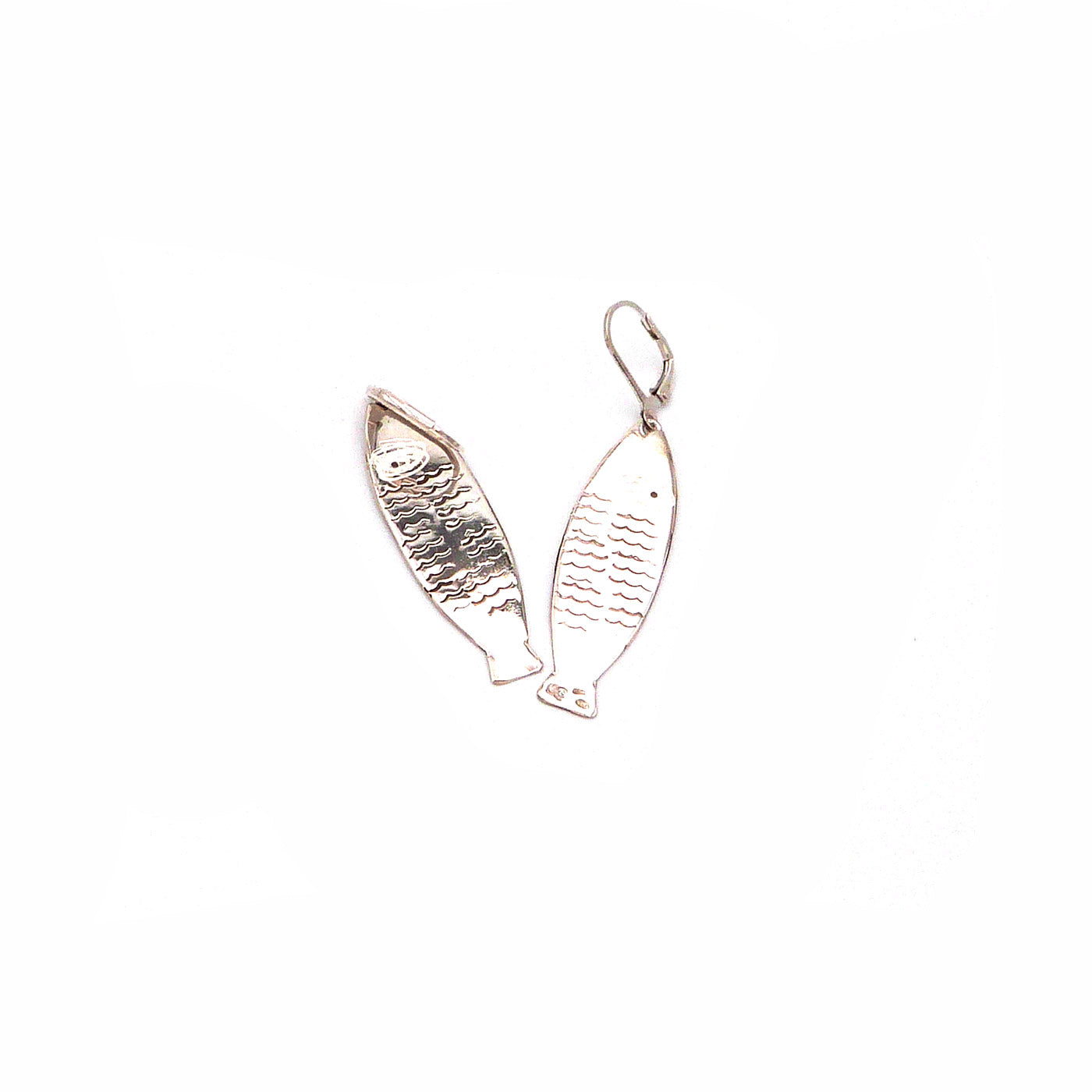 Sardine Orecchini Argento