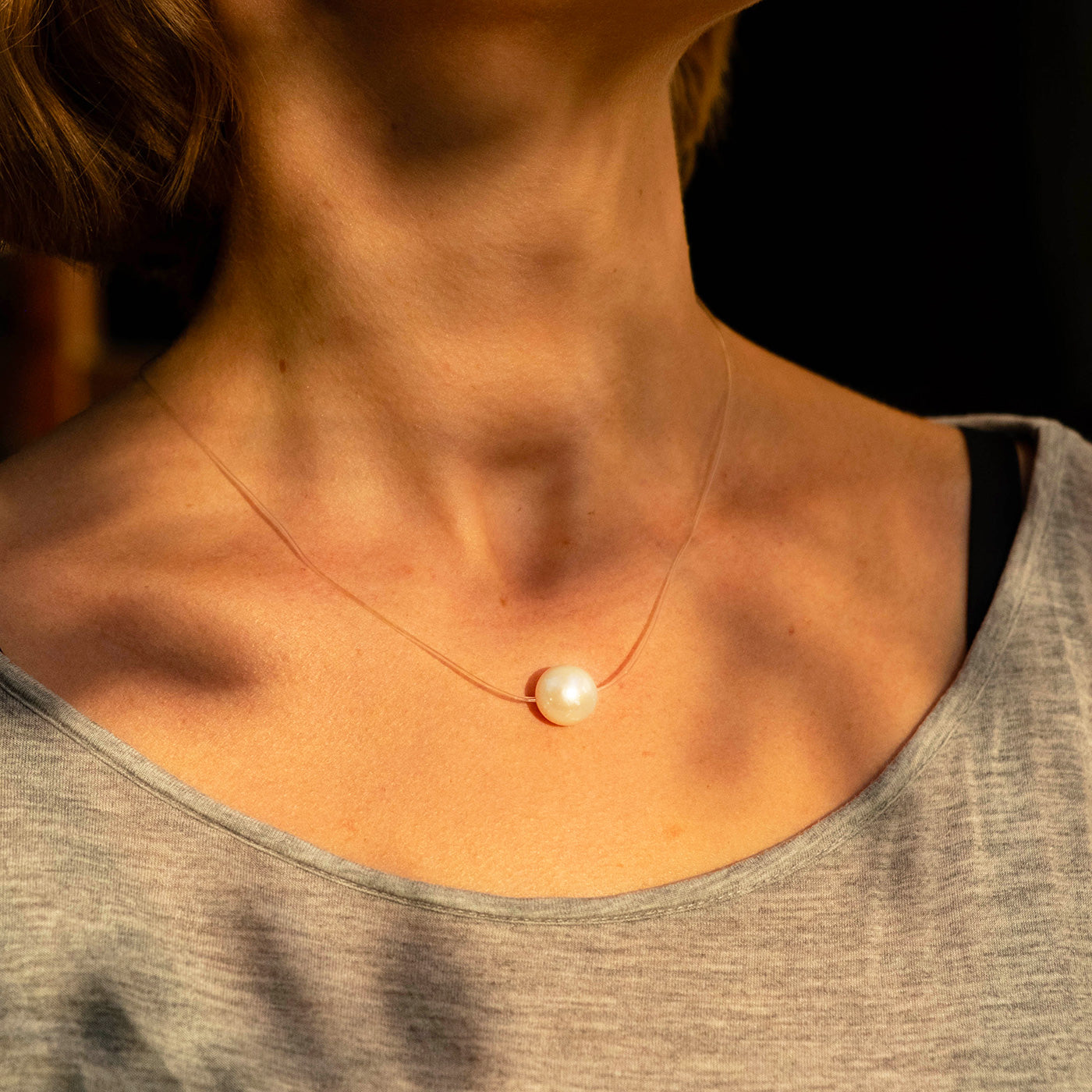 Elastico Girocollo Argento