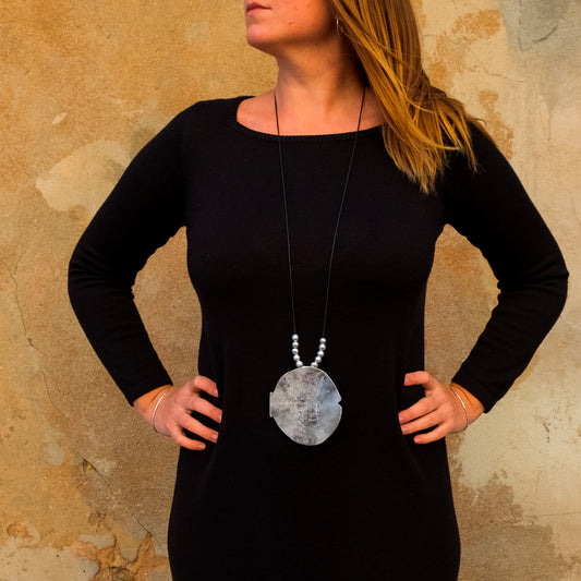 Pesce Collana Alluminio