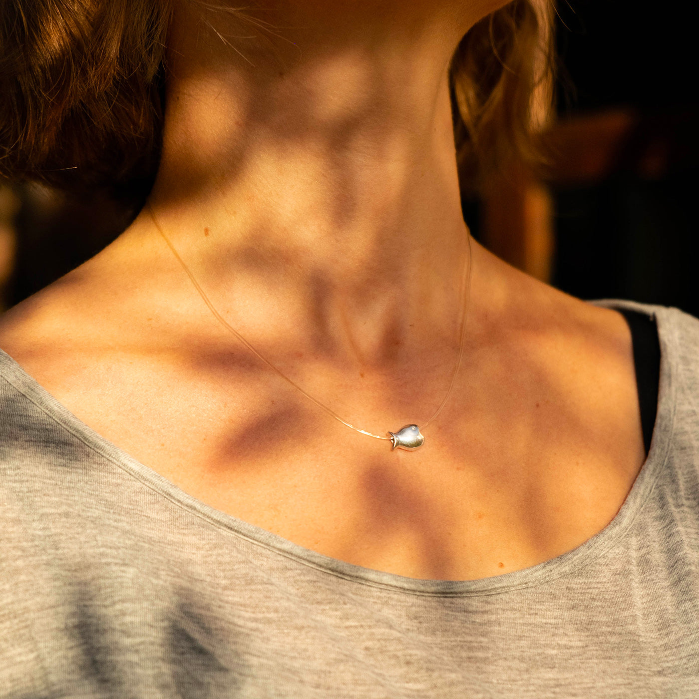 Elastico Girocollo Argento