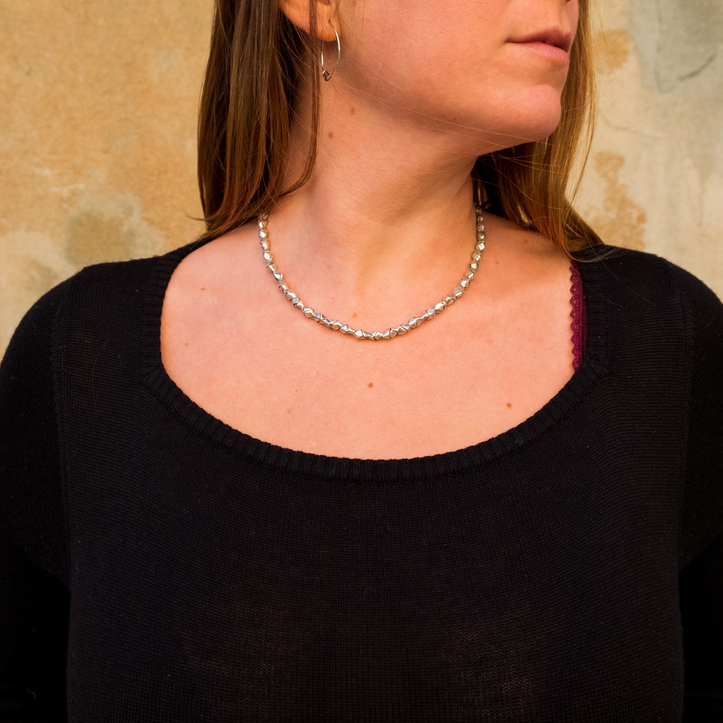 Rombi Collana Argento