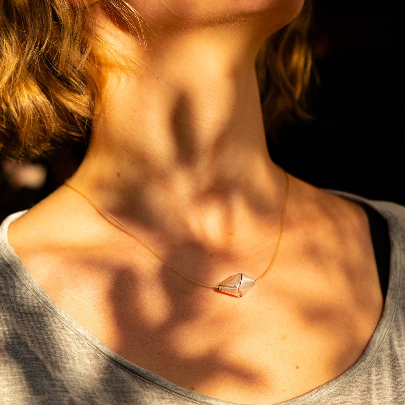 Elastico Girocollo Argento