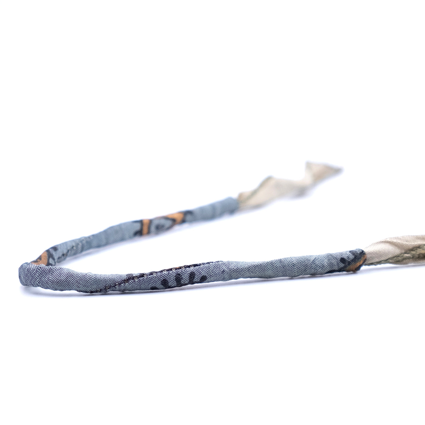 Bracciale Seta Calza Argento