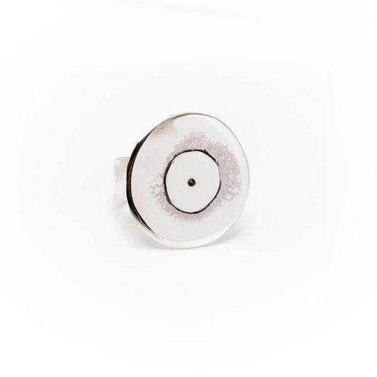 Anello Argento Spioncino Piatto