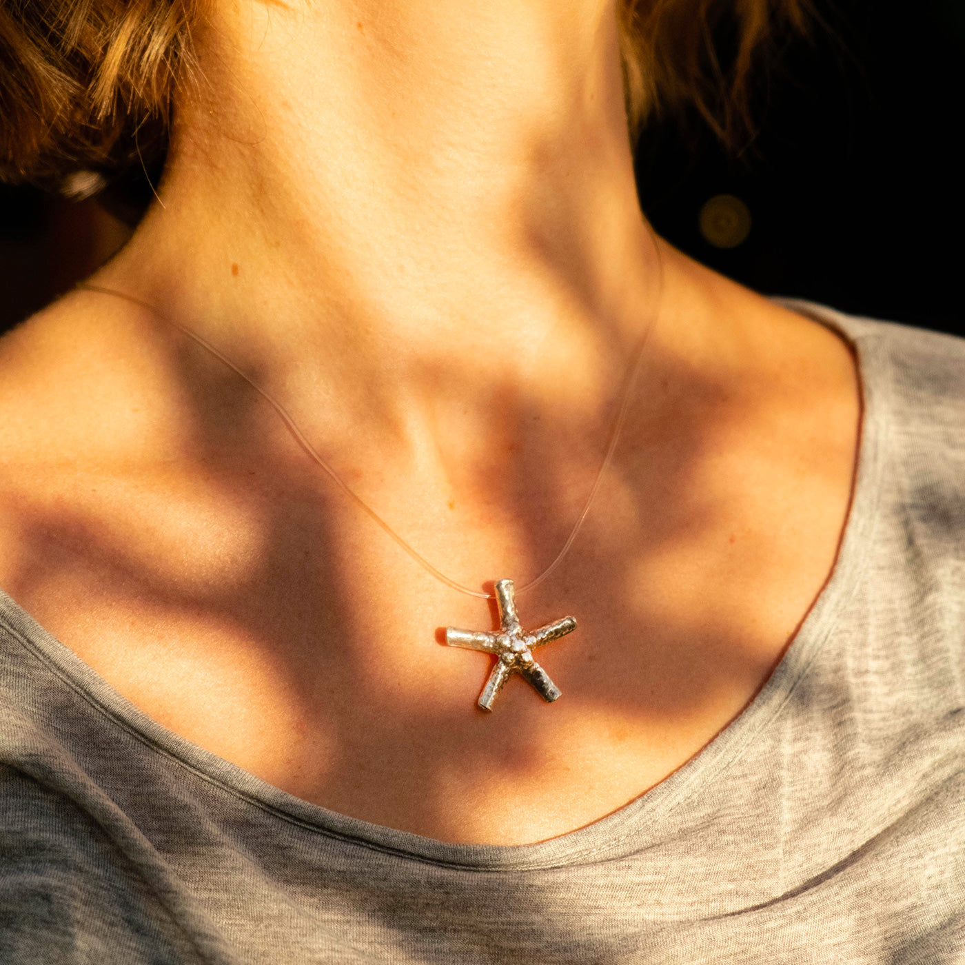 Elastico Girocollo Argento